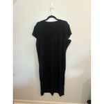 Anatomie Black Midi Devia Two Side HI Zipper Dress Made in Italy XL Photo 5