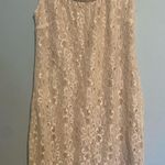 R & M Richards  Lace Mini Dress - Cream Photo 0