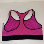 Victoria's Secret Victoria Secret SPORT Women's Pink and Orange Racerback Sports Bra size Large Photo 8