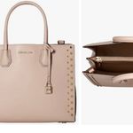 Michael Kors Studio Mercer Stud & Grommet Satchel Bag - Ballet Pink Photo 1