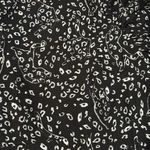 Ted Baker London Cat Print Abstract Exaggerated Short Sleeve Mini Dress 2 Black Photo 4