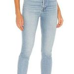 RE/DONE NWT  HAZEY INDIGO 90s HIGH RISE ANKLE CROP JEANS SZ 26 Photo 0