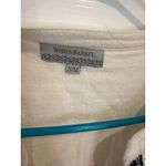 World‎ Market Cotton Dress Bohemian Fringe Trim Short Sleeve S/M Black Photo 3