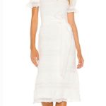 Tularosa  Poesie Maxi Dress in Ivory Small Photo 0