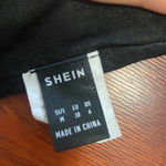 SheIn Black backless tie top Photo 2