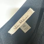 Vila Milano Tank Top Women Black Viscose V-Neck Sleeveless Comfort Pullover Photo 2