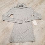 Chelsea28 NWT  Gray Modal Long Sleeve Turtleneck Size XXS Photo 0