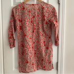 Roller Rabbit  Pink Floral Three Quarter Sleeve Tunic Photo 3
