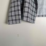 Nasty Gal  Women's Plaid Notched Lapel Open Front Cropped‎ Blazer Jacket Size 8 Photo 1