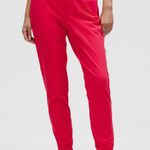 Lululemon  Adapted State High-Rise Jogger *Full Length Red Glow Size 6 Photo 0