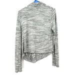 Lou & grey Lou & Gray Sz Medium Jacket Gray Heather Zip Up Long Sleeve‎ Cowl Hood Moto Photo 1