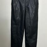 Levi's - Math Club Slacks Faux Leather Pants Flare Trousers 70s Style High-Rise Photo 2
