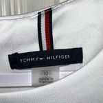 Tommy Hilfiger  classic White Dress with ruffled sleeves. New Photo 9