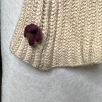 Odd Molly Knit Tunic Top Layering Piece Long Sleeve Cashmere Blend Beige Size 1 Photo 6