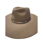 Wyeth Ada Rancher West Felt Hat Women’s Western Fedora Brown Photo 7
