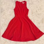 Dress the Population NWOT Catalina Fit and Flare Cocktail Dress in Poppy Sz M Photo 4