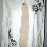 New NWT $395 Womens Max Mara Marina Rinaldi Cardigan Sweater M White Black Italy Size M Photo 0