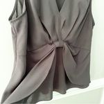 Soft Surroundings Black Sleeveless Blouse Enka Tank Top Shirt Size Large Photo 6