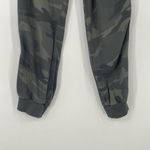 Splendid  Women's Green Camo Pocket Elastic Drawstring‎ Knit Jogger Pants Size S Photo 6
