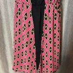 Lulumari Pink Black Floral Sleeveless Dress Photo 2