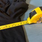 Talbots Little Black Top Womens Sz M Embellished Mock Neck Classic Staple Work Photo 5