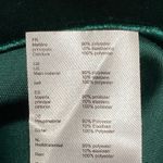 Maje Womens Green Torina Velvet Velour Crew Neck Pullover Sweatshirt Top Size S Photo 5