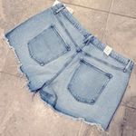 Good American NEW Good 90s High-Rise Shorts, Blue Size 16 New w/Tag Retail $129 Photo 4