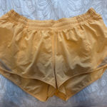 Lululemon Hotty Hot Low-Rise Lined Short 2.5" Mango Dream Photo 0