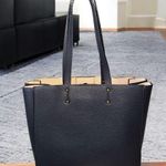 Ann Taylor blue Structured Tote Bag Photo 0