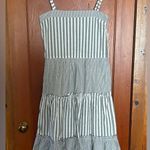 Solid & Striped  Georgia Cotton Blackout Maxi Dress NWT Size Small MISSING BELT Photo 2