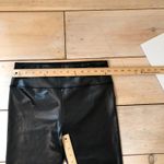 Wild Fable  NWOT Women's High Waisted Liquid Black Faux Leather Leggings Size M Photo 7