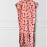 Darlington Isle Tiger Maxi Dress Pink Size M Photo 4