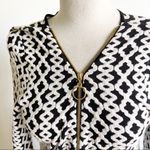 INC V Neck Long Sleeve Zipper Sweater Dress White Size XL Photo 1