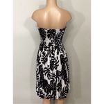 New. Rachel Roy palm leaf bandeau dress. Size 4. Black Photo 6