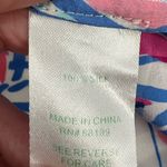 Lilly Pulitzer  Silk Elsa Top Red Right Return Sailboat Blouse Shirt Sz S Photo 5