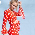 XIX PALMS 2 Red Polka Dot Tie Photo 11