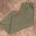 American Eagle  Gaucho style pants.‎ Size XS. Casual, Army Green. Photo 3