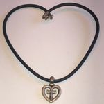 James Avery  Sterling Silver 925 Heart Pendant Necklace Photo 1