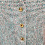 St. John 💕💕 Tweed Boucle Knit Suit Jacket Blazer ~ Lilac/Cornflower 12 NWOT Photo 4