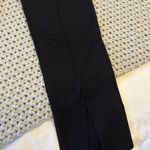 Cousin Couture Black Split Hem Stretch Pants Photo 1