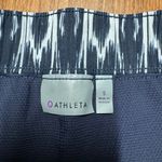 Athleta  Reflection Stretch Skort Attached Short Navy Blue Ikat Womens Size Small Photo 3
