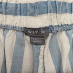 Aerie Blue Striped Shorts Photo 1