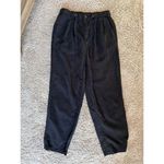 American Eagle  Outfitters Black Joggers Drawstring Waist Size 2 Photo 3