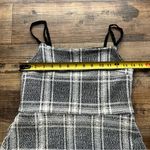 Urban Outfitters  White/Grey Plaid Tweed Style Mini Dress Size Medium Photo 2