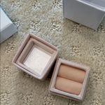 Pink Velvet Ring Box Photo 1