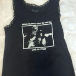 Brandy Melville Black Lace Tank Photo 0
