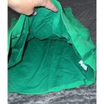 J. Crew linen cotton city skirt size 4 green clover mini linen blend Photo 6