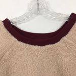 Free People Camp Collection Teddy Sweatshirt Faux Shearling Photo 3