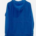 Athleta  Cozy Karma Side Slit Fleece Lined Blue
Hoodie Sweatshirt Small Photo 6