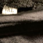 Unbranded Womens Black Faux Button Front Midi Pull On Elastic Back Swing Skirt Size XL Photo 2